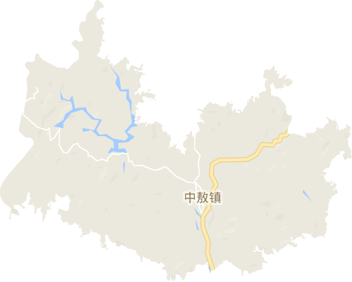 中敖镇电子地图