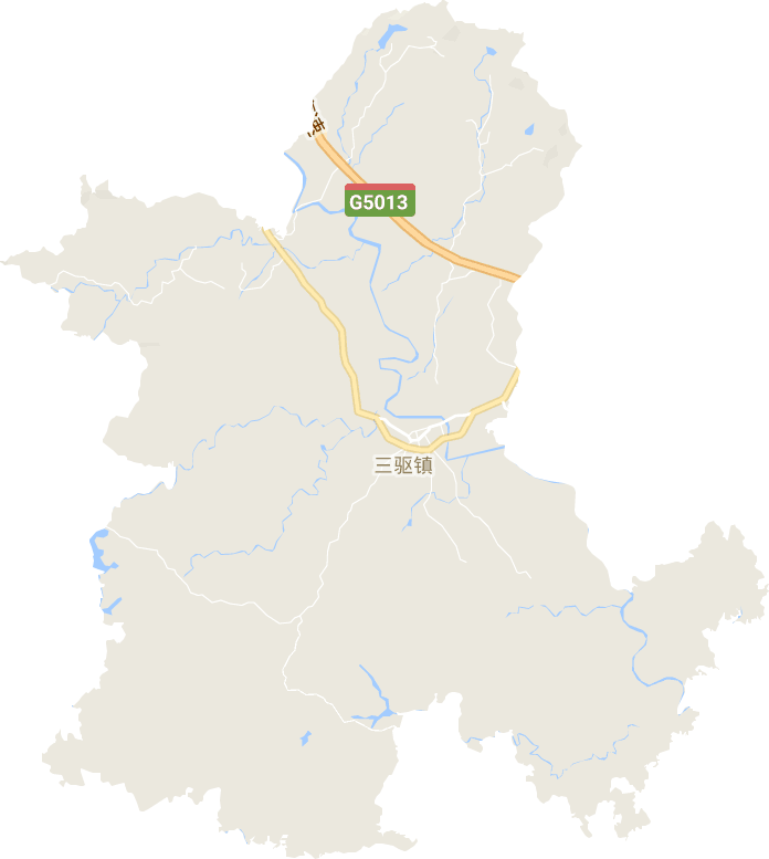三驱镇电子地图