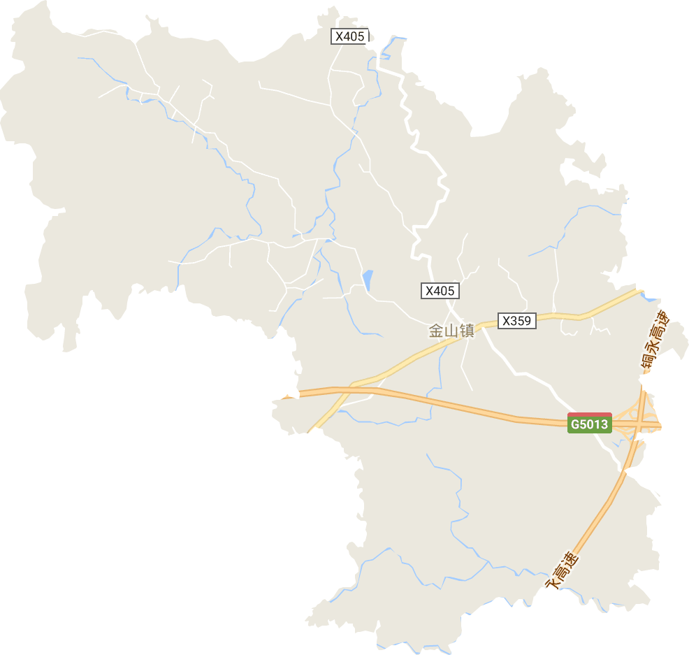 金山镇电子地图