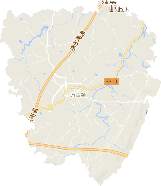 万古镇电子地图