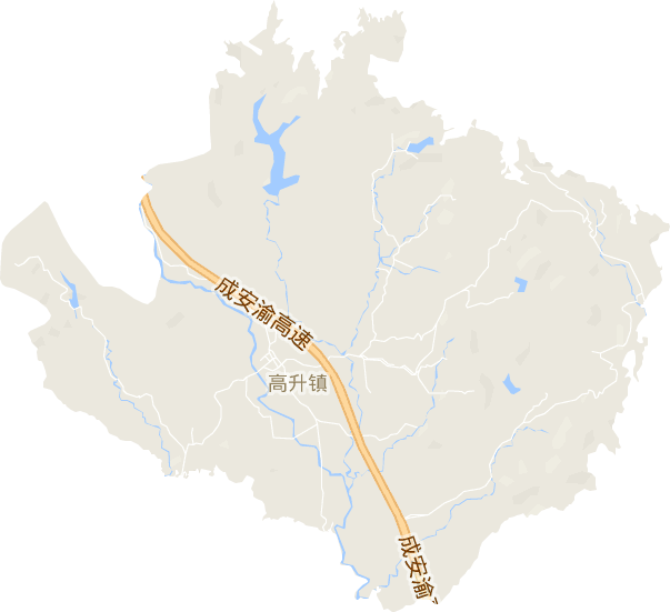 高升镇电子地图