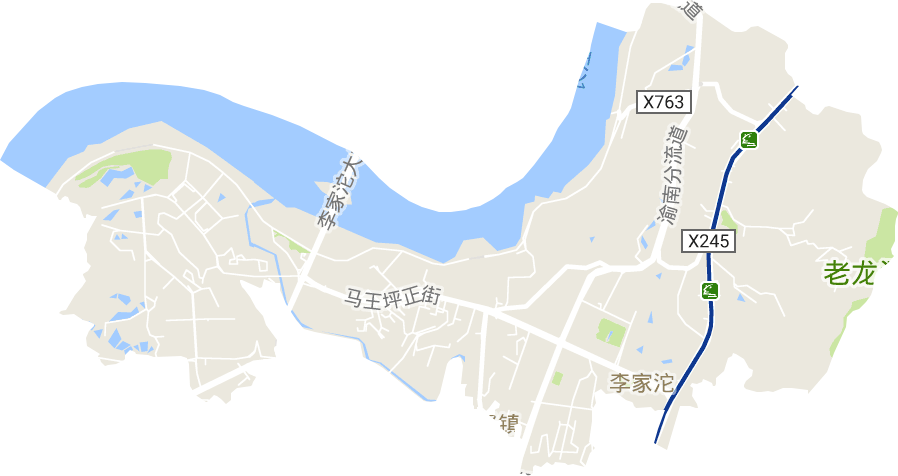 李家沱街道电子地图