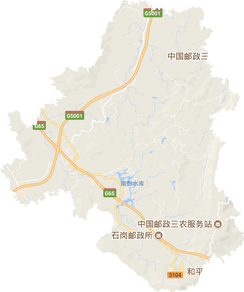 南彭街道电子地图