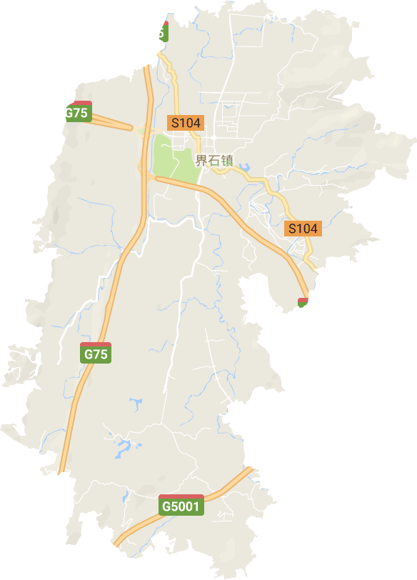 界石镇电子地图
