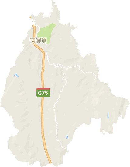 安澜镇电子地图