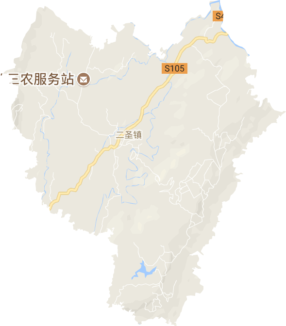 二圣镇电子地图