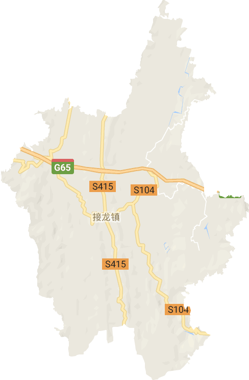接龙镇电子地图
