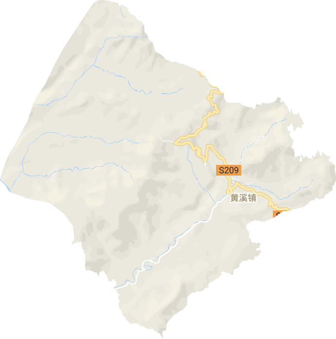 黄溪镇电子地图