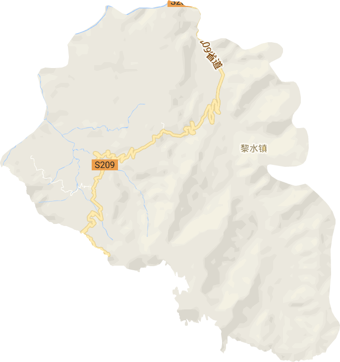 黎水镇电子地图