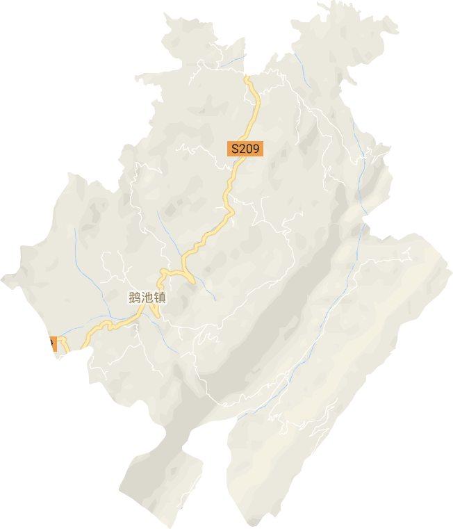 鹅池镇电子地图