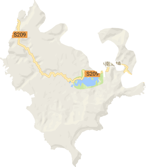 小南海镇电子地图