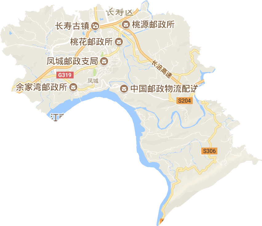 凤城街道电子地图