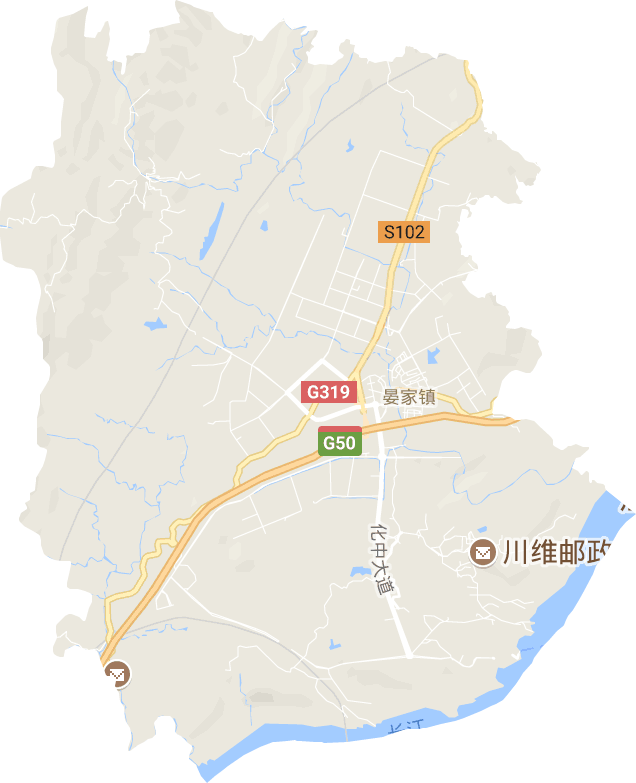 晏家街道电子地图