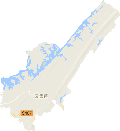 云集镇电子地图