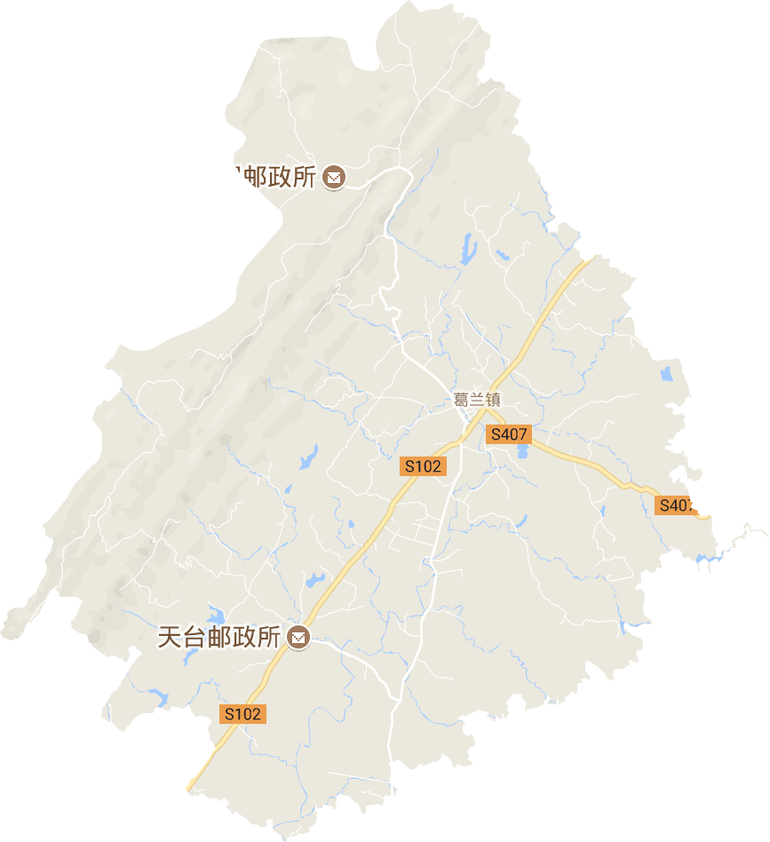 葛兰镇电子地图