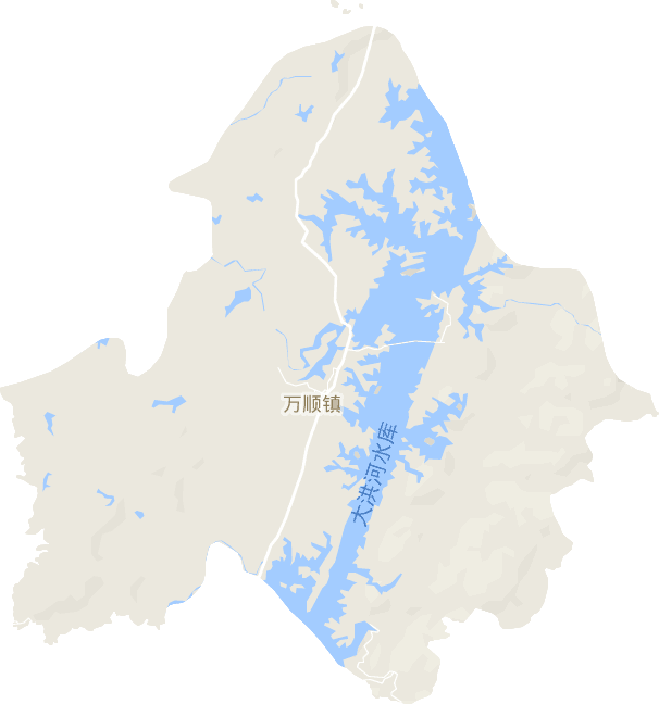 万顺镇电子地图