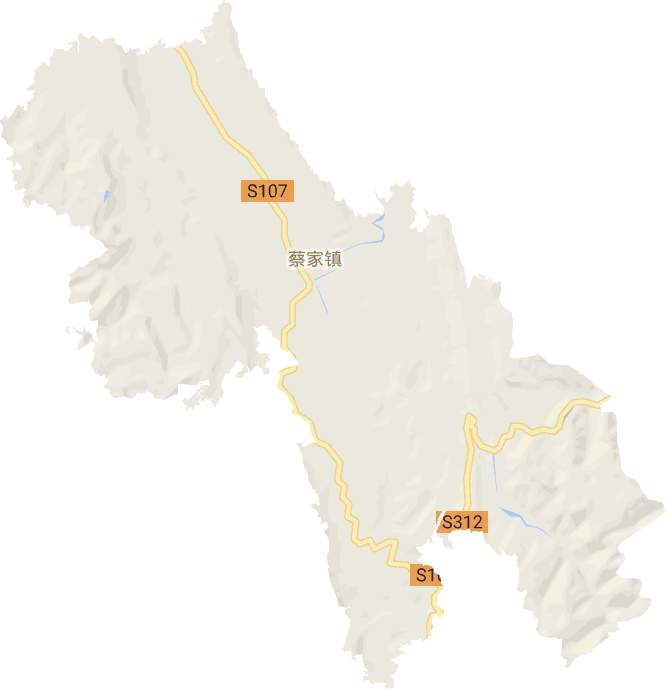 蔡家镇电子地图