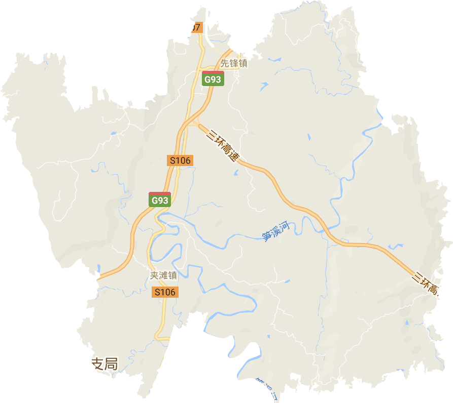 先锋镇电子地图