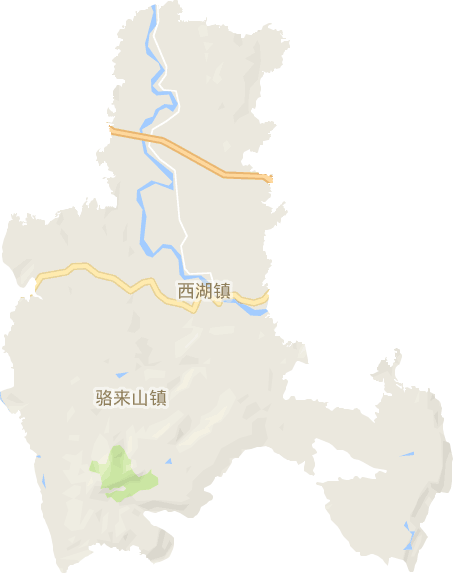 西湖镇电子地图