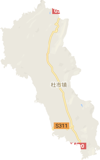 杜市镇电子地图
