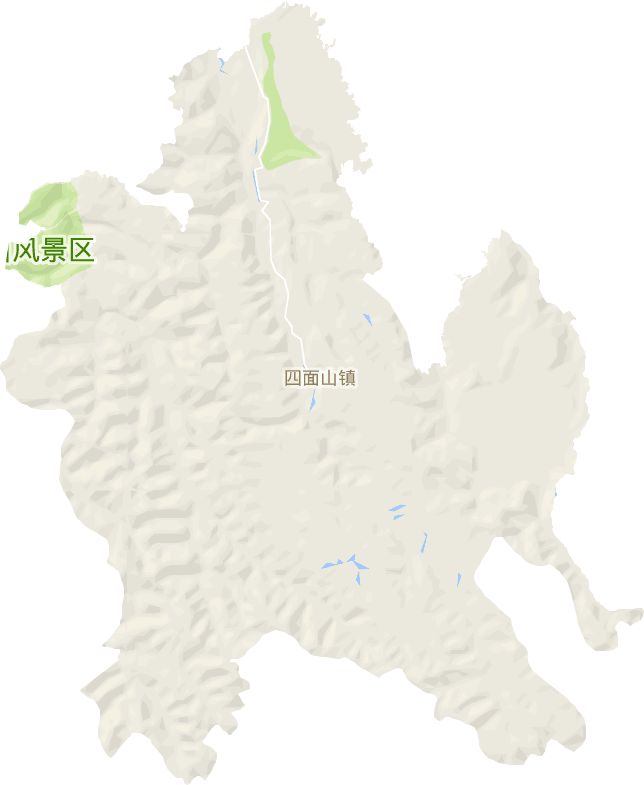 四面山镇电子地图