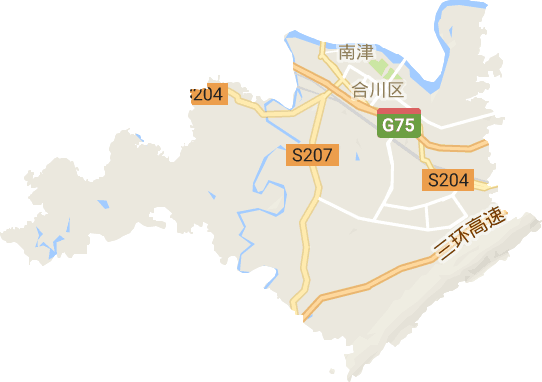 南津街街道电子地图