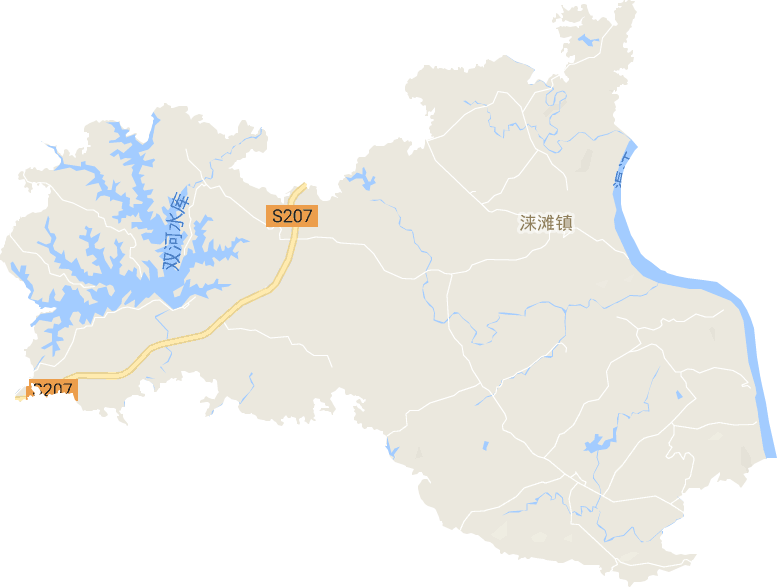 涞滩镇电子地图