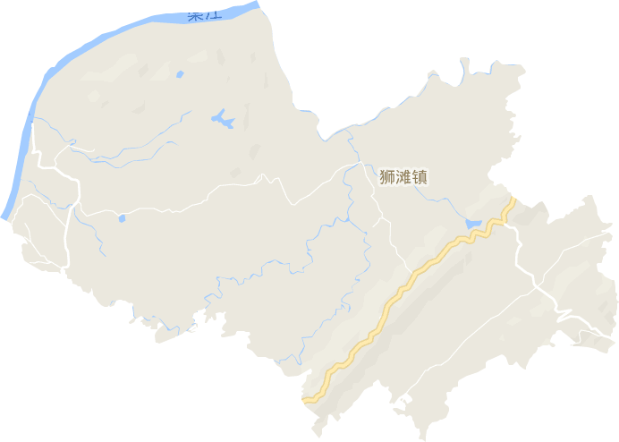 狮滩镇电子地图