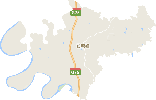 钱塘镇电子地图