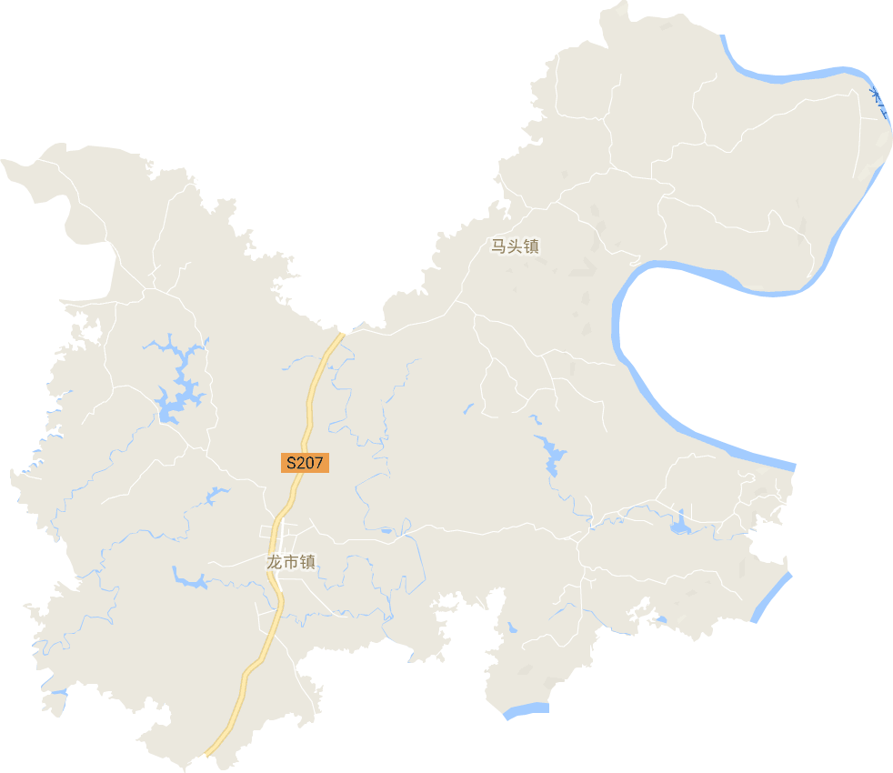 龙市镇电子地图