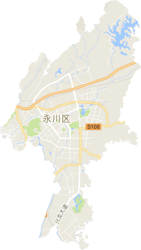 中山路街道电子地图