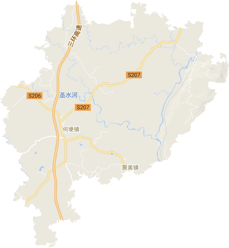 何埂镇电子地图