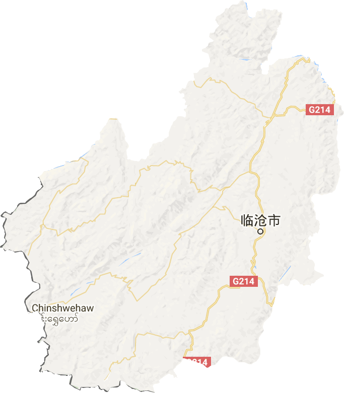 临沧市电子地图