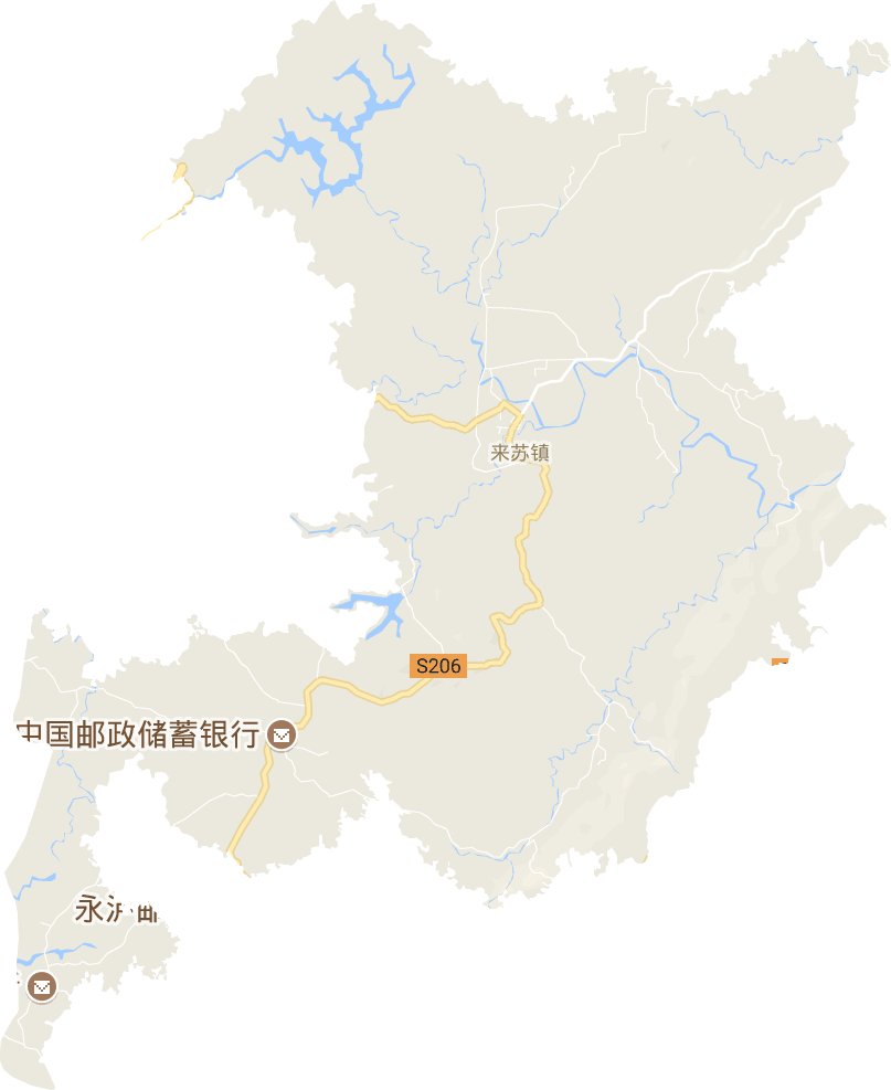 来苏镇电子地图