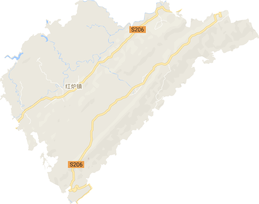 红炉镇电子地图