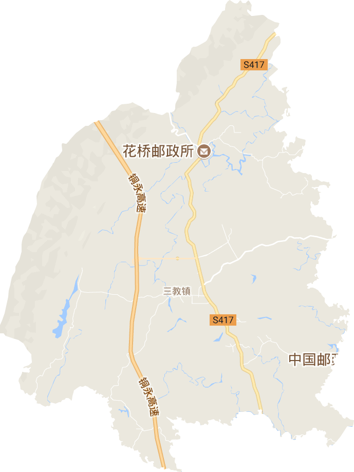 三教镇电子地图