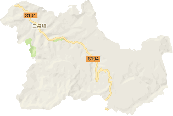 三泉镇电子地图