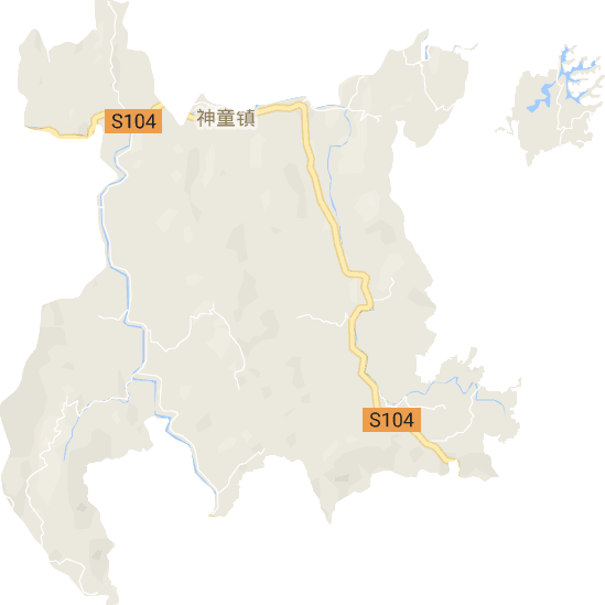神童镇电子地图