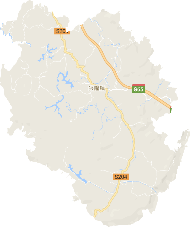 兴隆镇电子地图