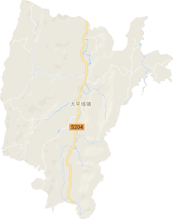 太平场镇电子地图