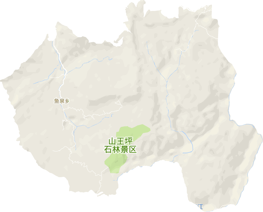 山王坪镇电子地图