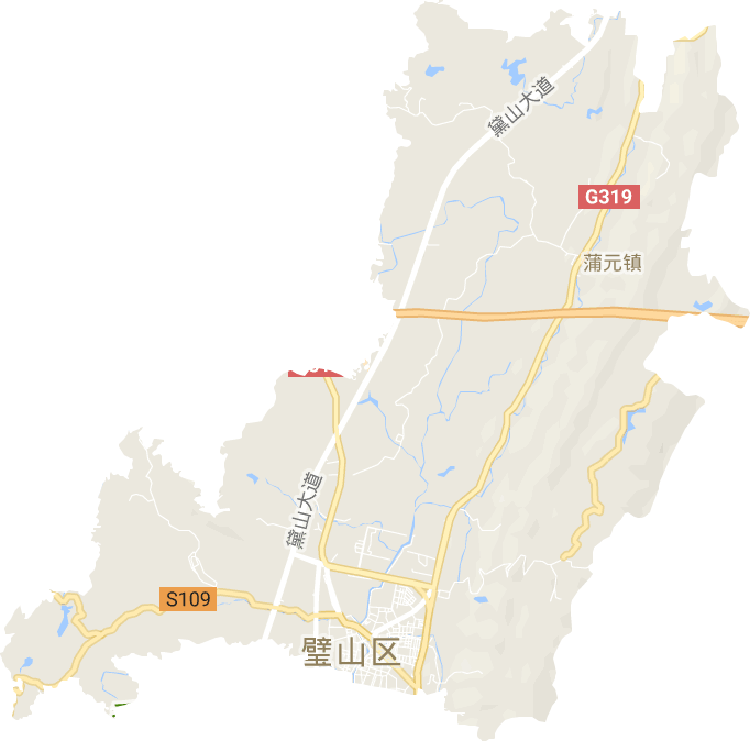 璧城街道电子地图