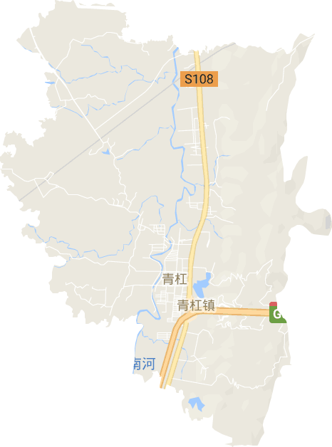 青杠街道电子地图