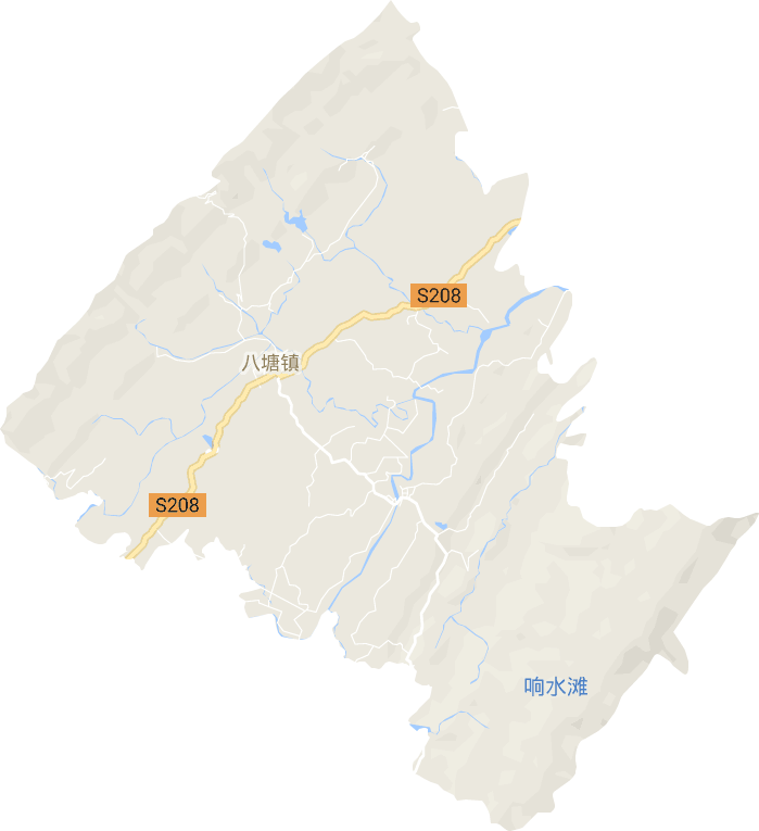 八塘镇电子地图