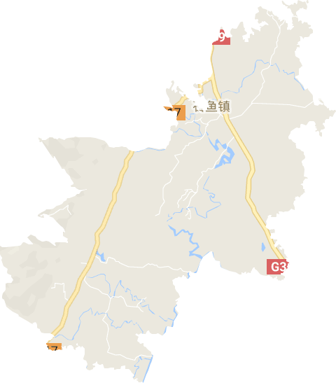 石鱼镇电子地图