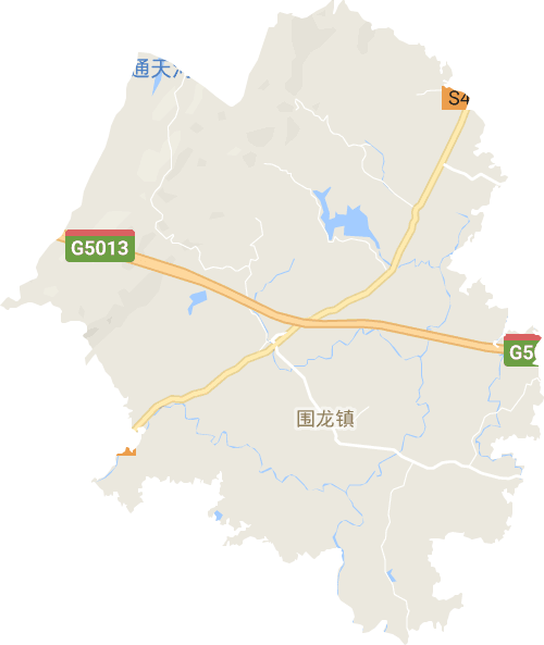 围龙镇电子地图