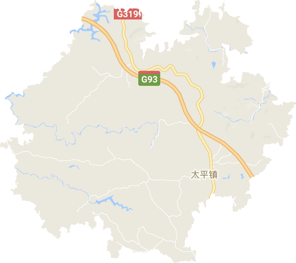 太平镇电子地图