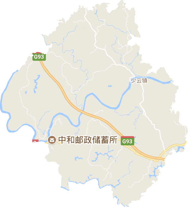 少云镇电子地图