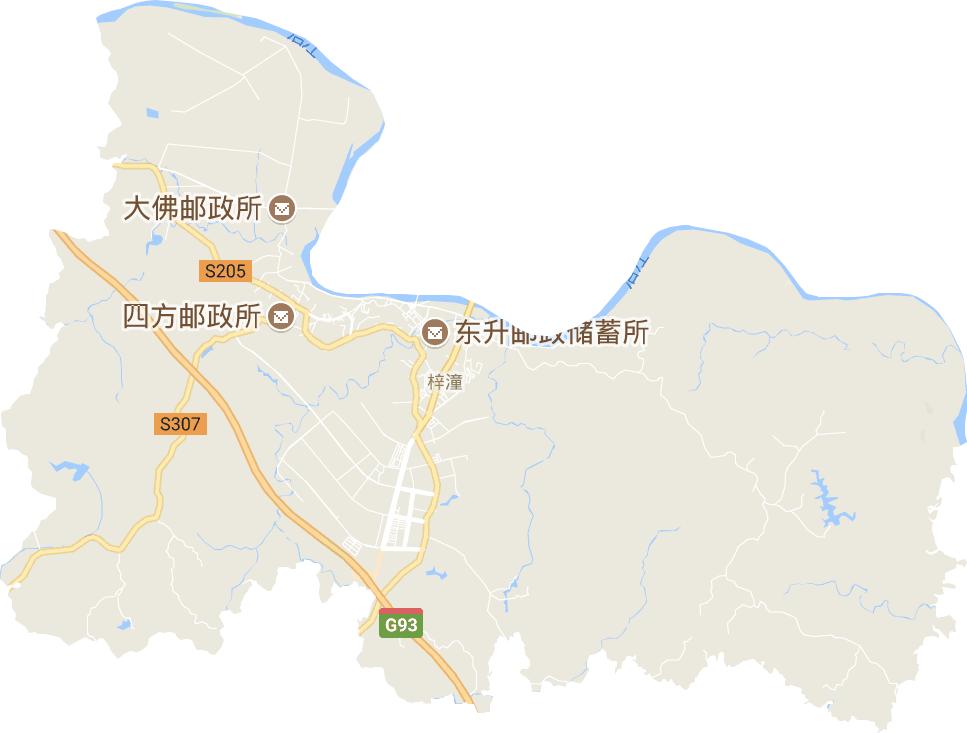 梓潼街道电子地图