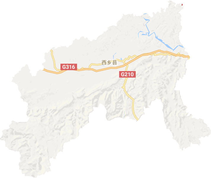 西乡县电子地图